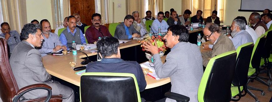 Advisor Ganai reviews potable water supply position in Kashmir