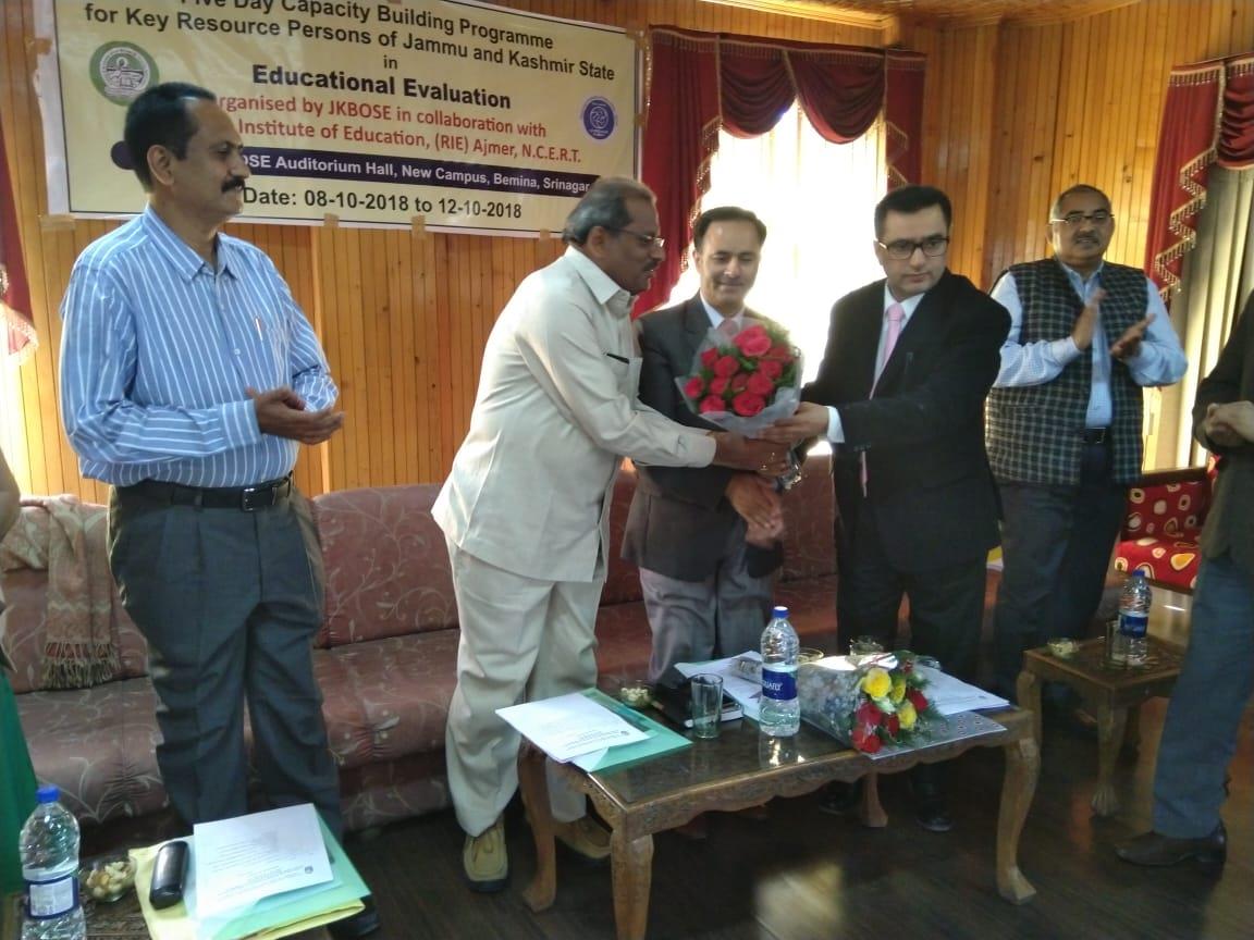JK BOSE organizes 5-day workshop in collaboration with RIE Ajmeer on Educational Evaluation