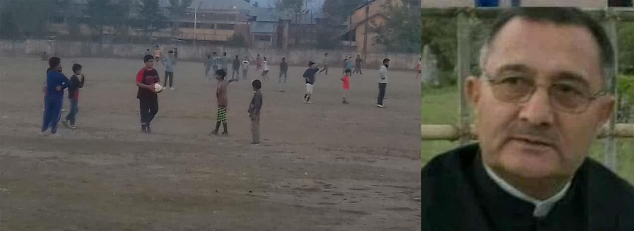 Absence of playground leaves sportsmen suffer at HMT