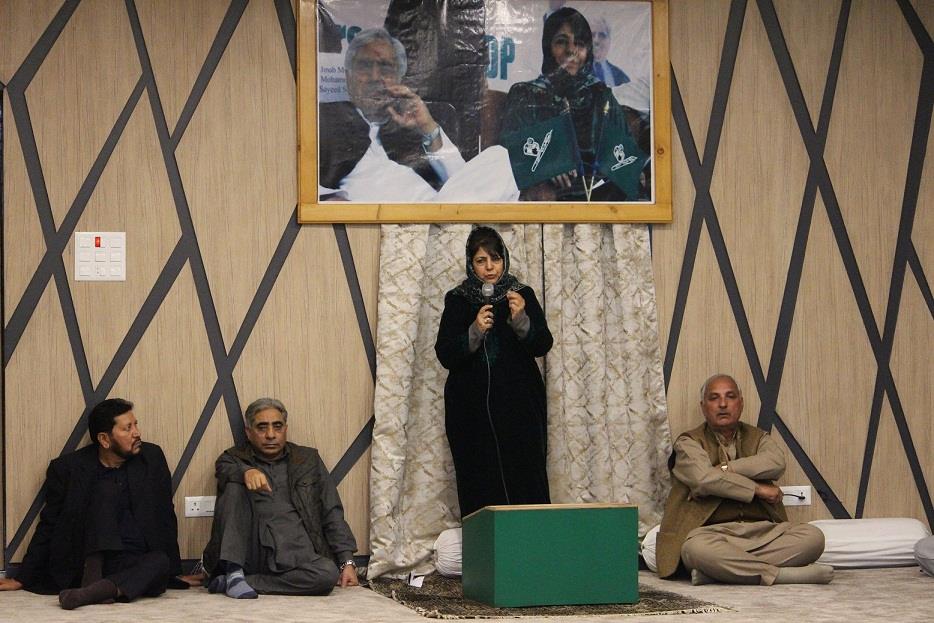 Confrontation has only yielded bloodshed, reconciliation only way ahead: Mehbooba