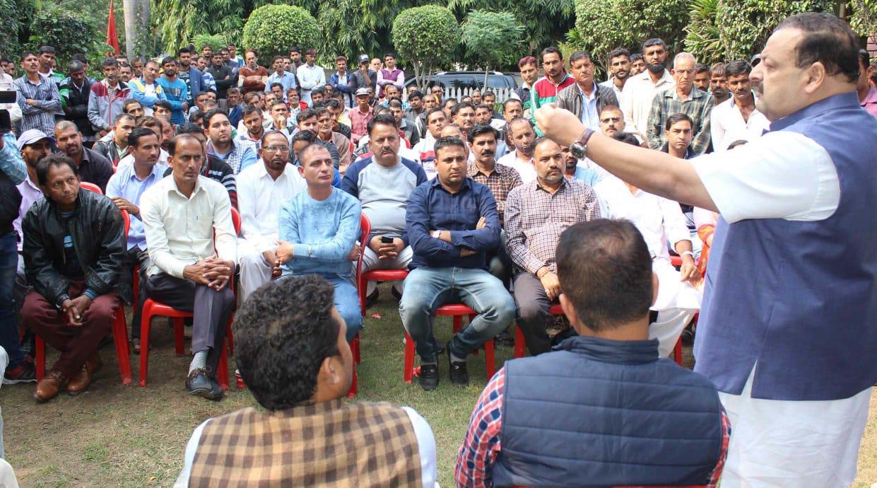 Rana urges Govt to regularize PHE daily wagers