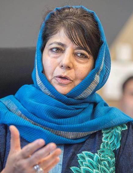 Fiddling with JK’s special status impermissible, unacceptable to us: Mehbooba
