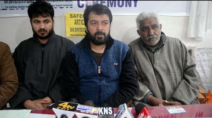 President Handwara Traders Federation hits out at PDD, Municipal officials