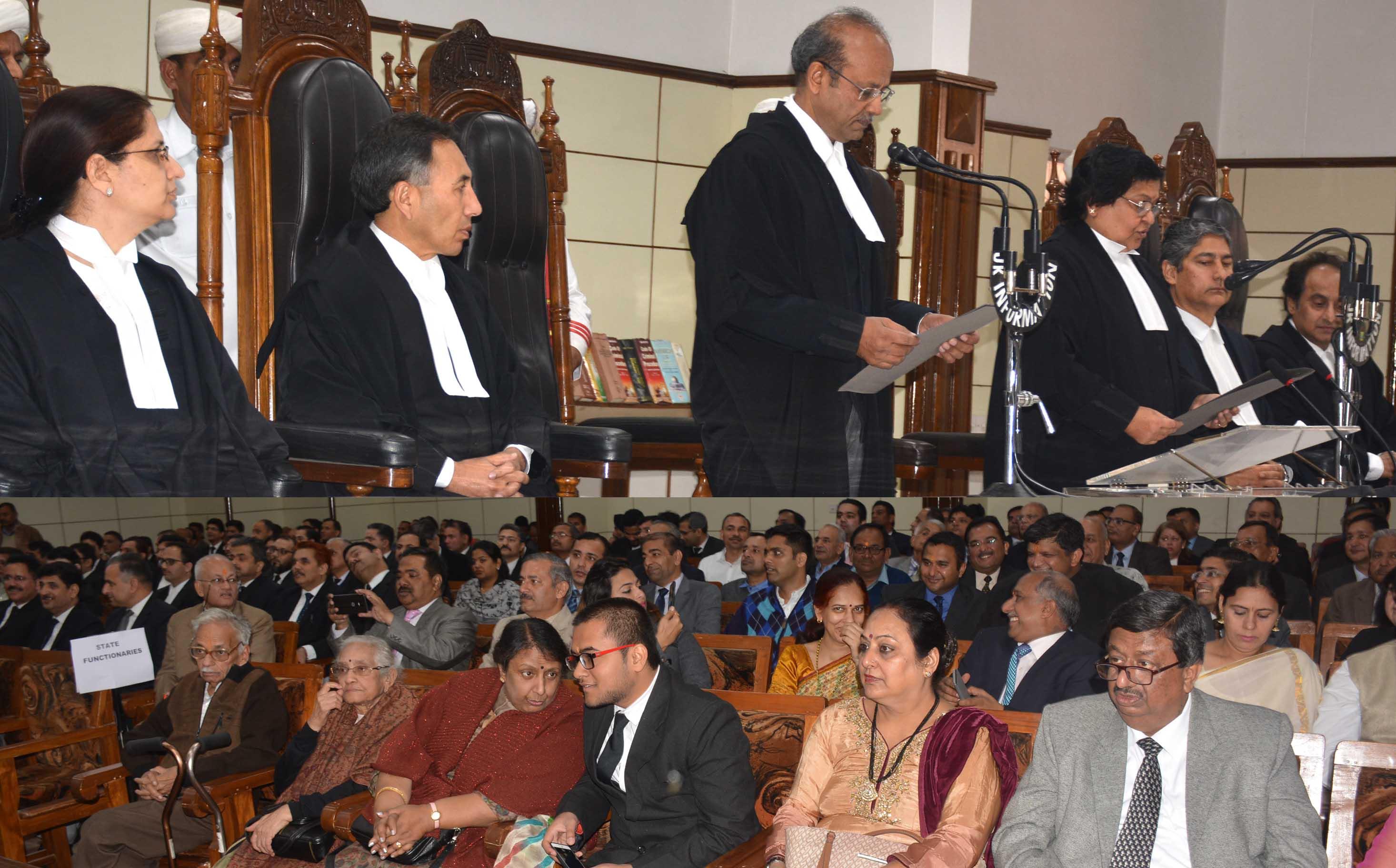 Chief Justice administers oath to new Judge of JK High Court