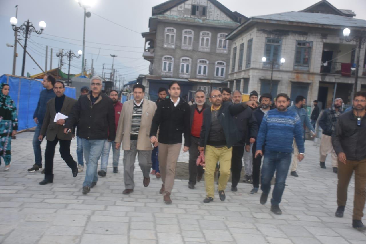 Mayor Mattu visits Hazratbal