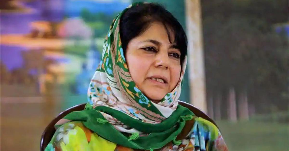 Will go to people’s court against assembly’s dissolution: Mehbooba