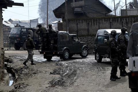 2 militants, army man killed in Kulgam gunfight