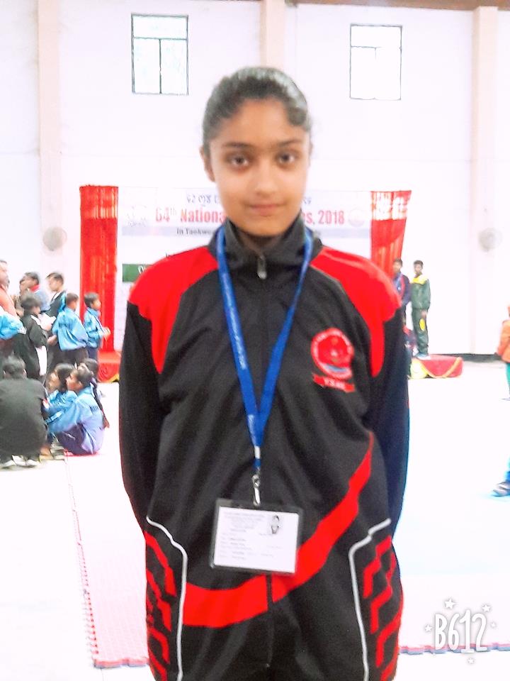 Sadiya Tariq, Taekwondo player selected to represent JK in U-14 category