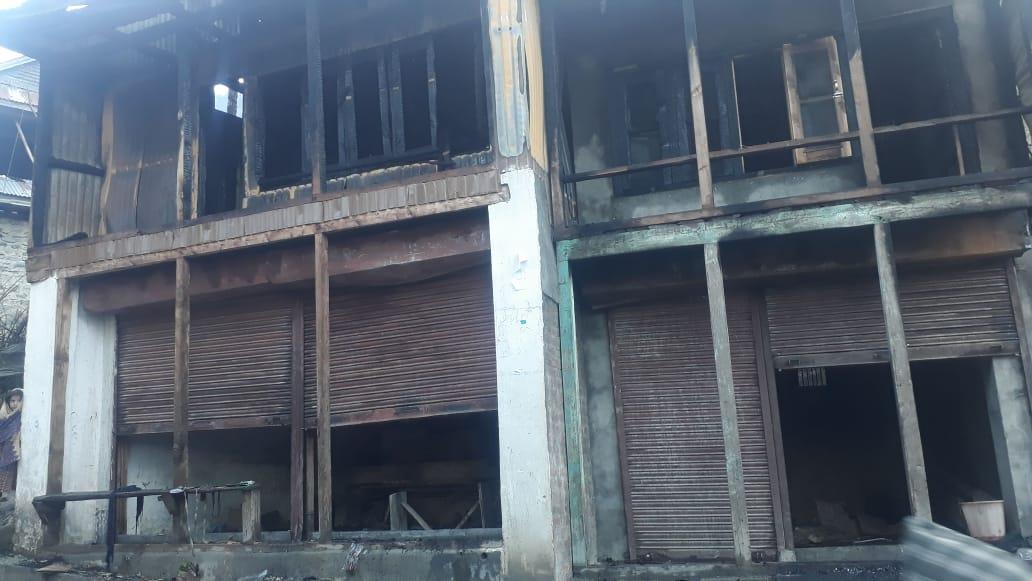 Fire incidents in Karnah leave nine shops damaged