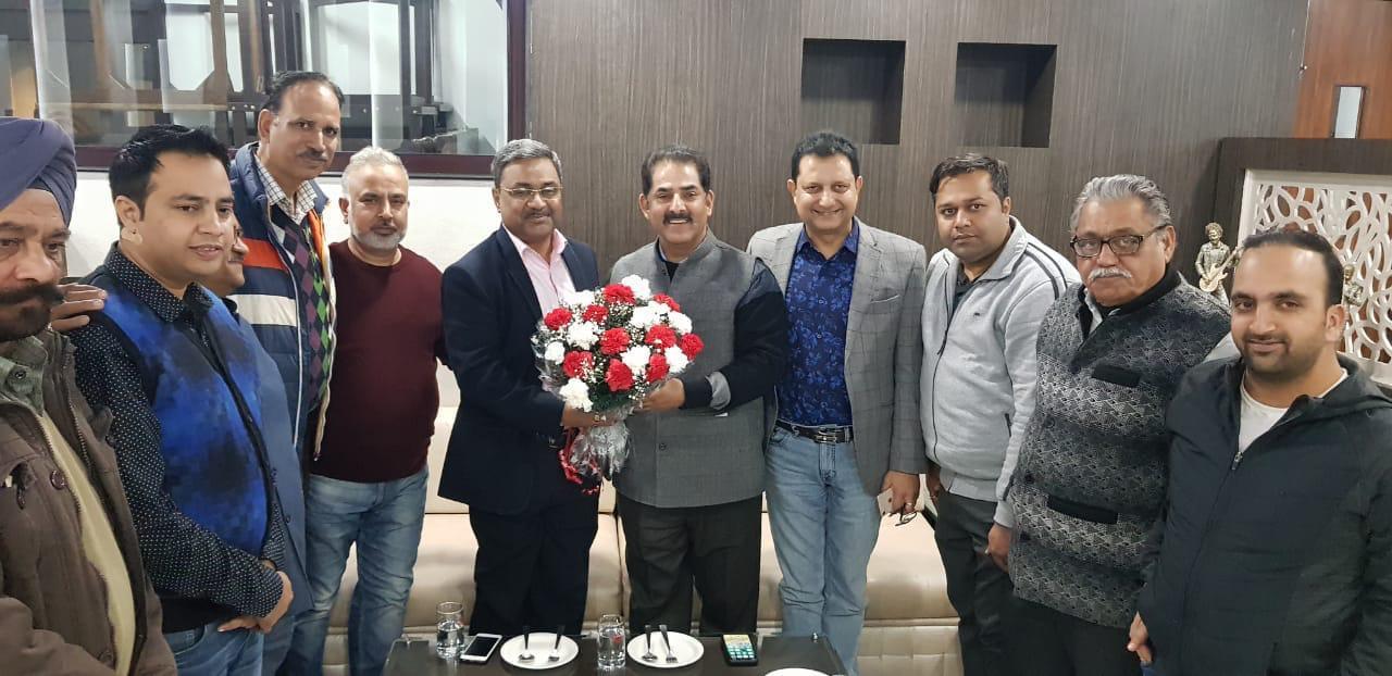 Kashmir Bakers Association, Jammu Bakers Association call on Dr Abdul Kabir