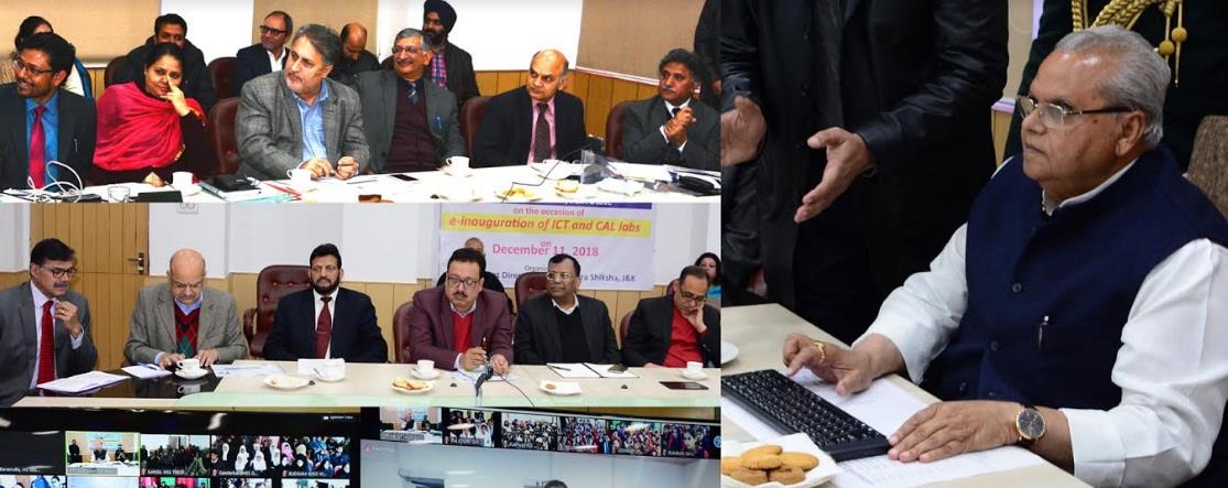 Governor e-inaugurates CAL Centres and ICT Labs