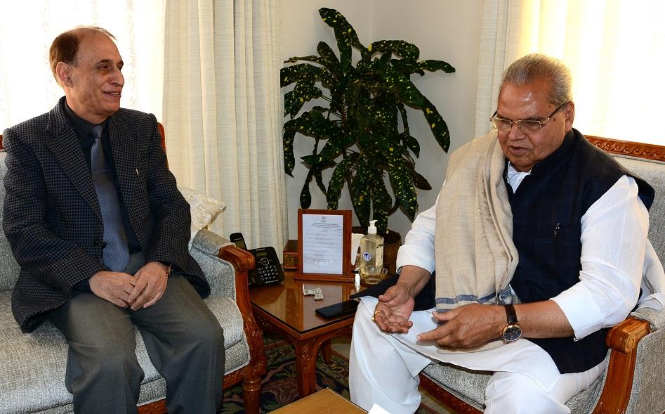 Chairman J&K PSC meets Governor