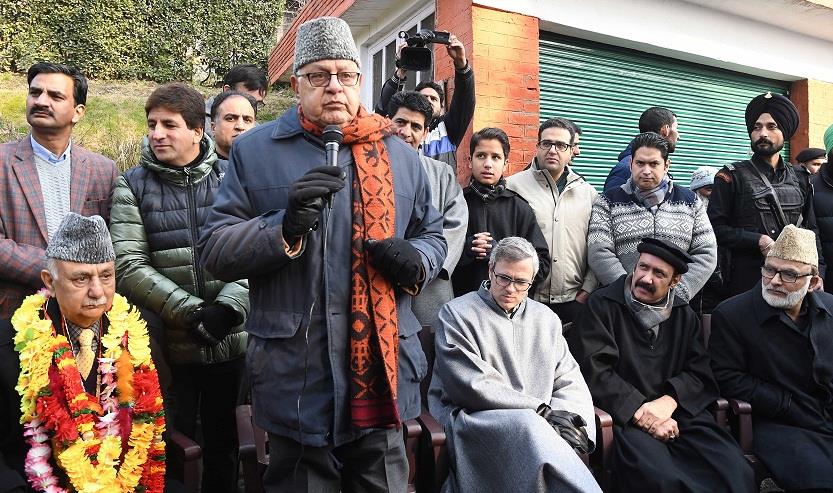 Dr. Farooq pitches for elections, says there is no substitute to elected Govt