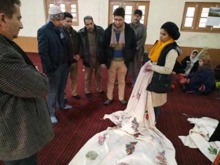 Rs. 4.53 crores being spent on development of Handicraft clusters under World Bank funded JTFRP: JK ERA