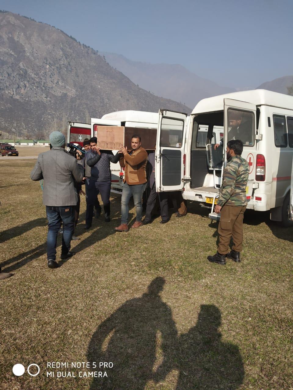 Army helicopter brings bodies of eight Uri labourers killed in Uttarakhand landslide