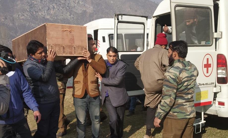 Army helicopter brings bodies of eight Uri labourers killed in Uttarakhand landslide
