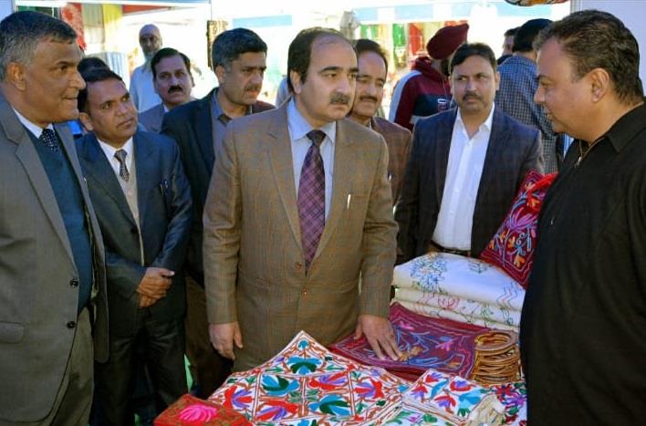 Dr Lone inaugurates Exhibition organized by JK SC, ST & BC Development Corp