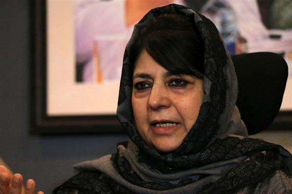 Name changing seems a gimmick to deflect attention from real issues: Mehbooba