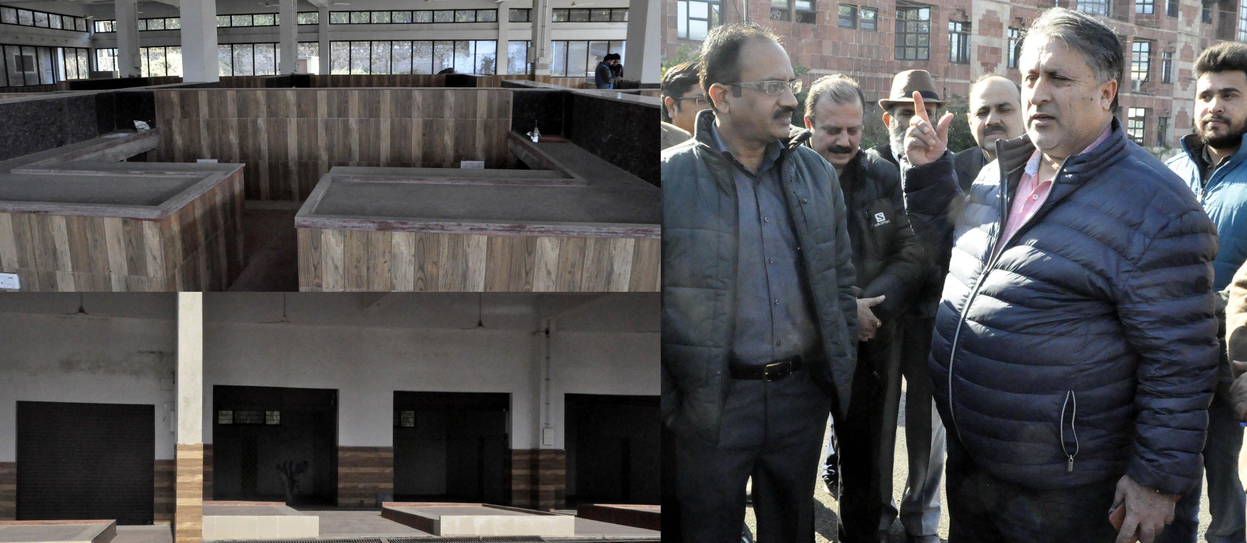 Dr Samoon inspects facilities at fish marketing complex, Narwal