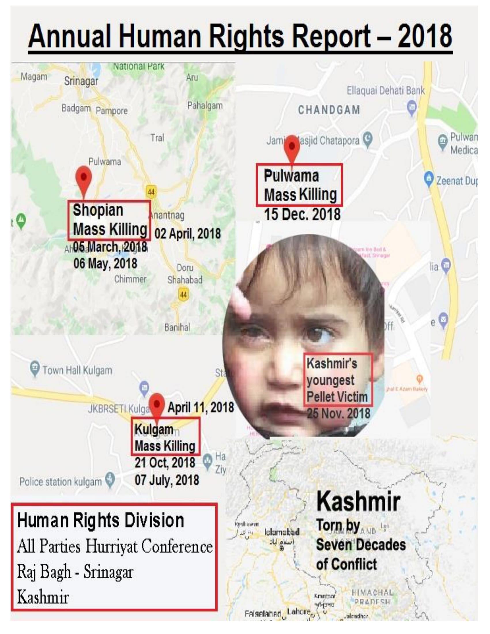 Mirwaiz releases 2018 Human Rights report