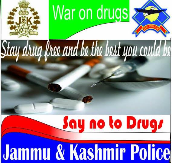 Handwara police recovers charas, Public hails police campaign against drug abuse