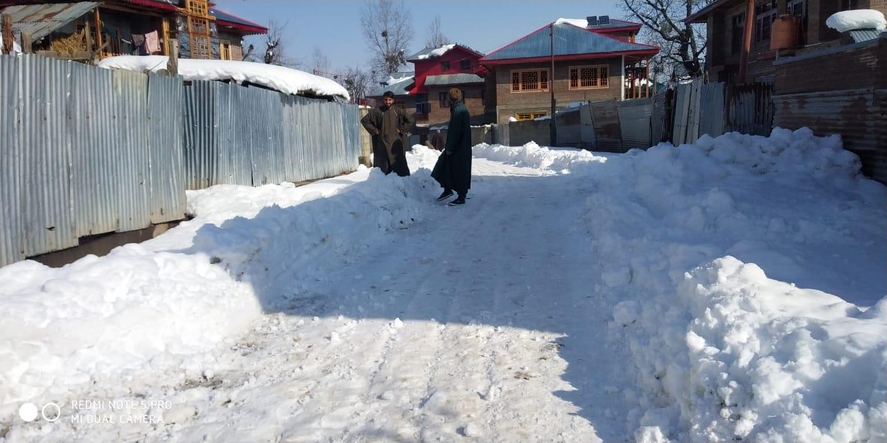 Un-cleared roads irk Langate villagers