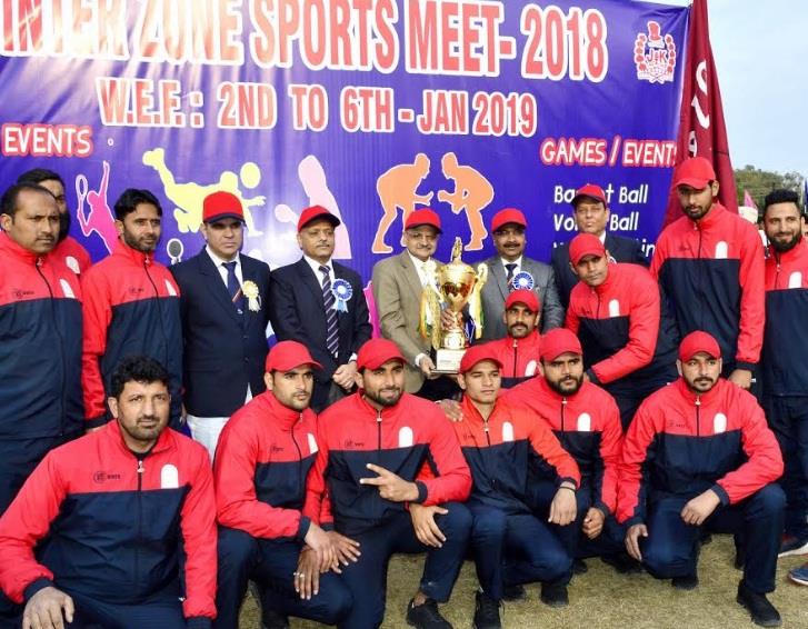 5-day Police Inter-Zone Sports Meet-2018 concludes