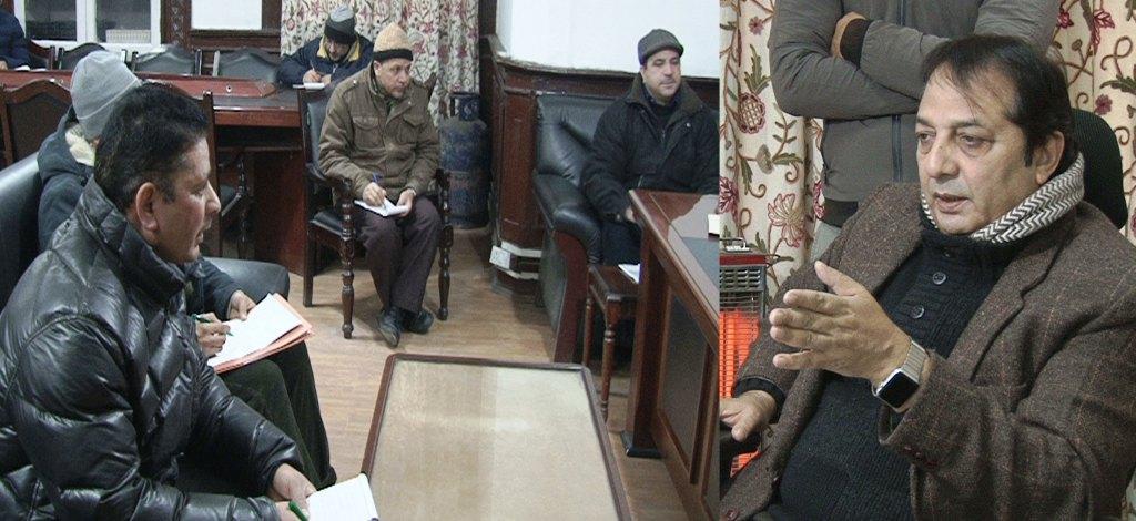 Post Snowfall: Div Com reviews, stock, supply position, working of FCS&CA Deptt