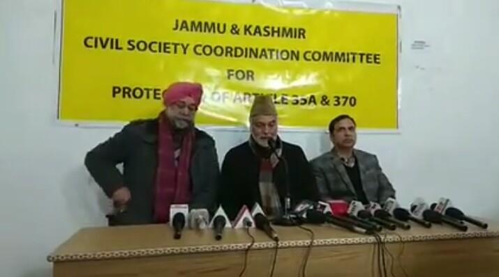 What are your preparations to protect Art 35-A: JKCSCC to Governor