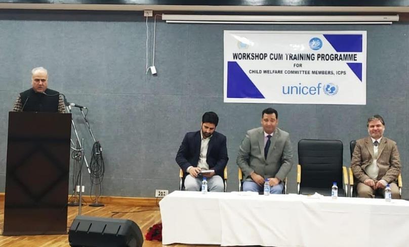 J&K ICPS, CRC organize one day workshop for CWC Jammu division