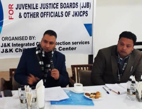 Workshop for Juvenile Justice Boards held at Srinagar