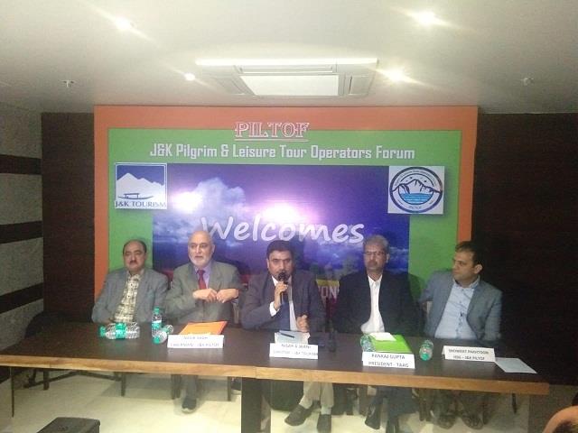 Dir Tourism addresses media at Ahmedabad