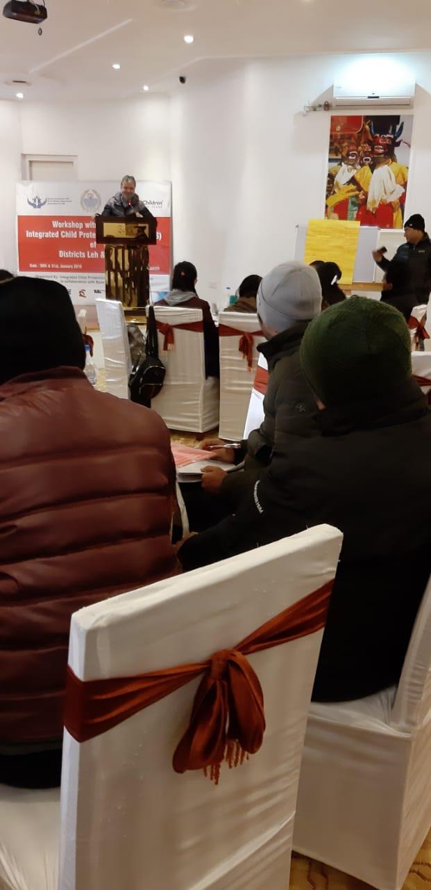 Week Long workshops of Ladakh division on Child Protection Concluded in Leh