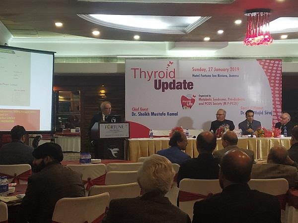 One Day CME on Thyroid Update held in Jammu