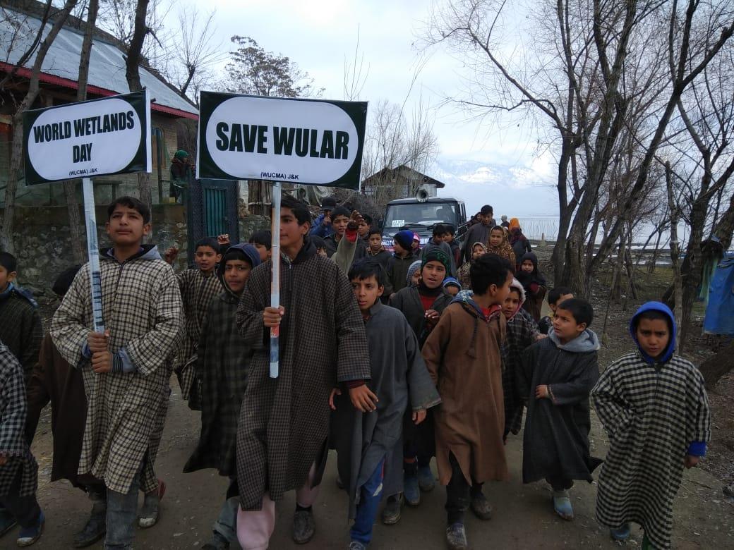 World wetlands day celebrated at Wular