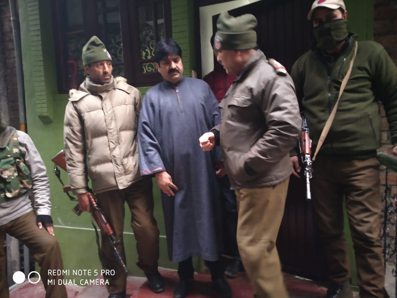Hilal War put under house arrest ahead of PM's visit