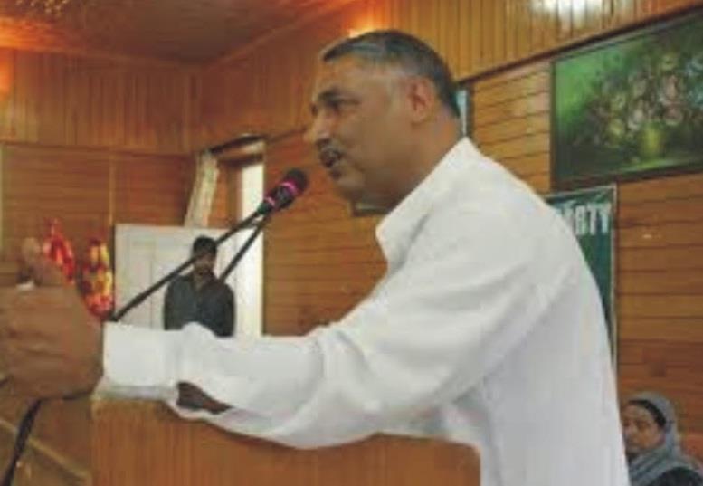 PDP district president Baramulla quits