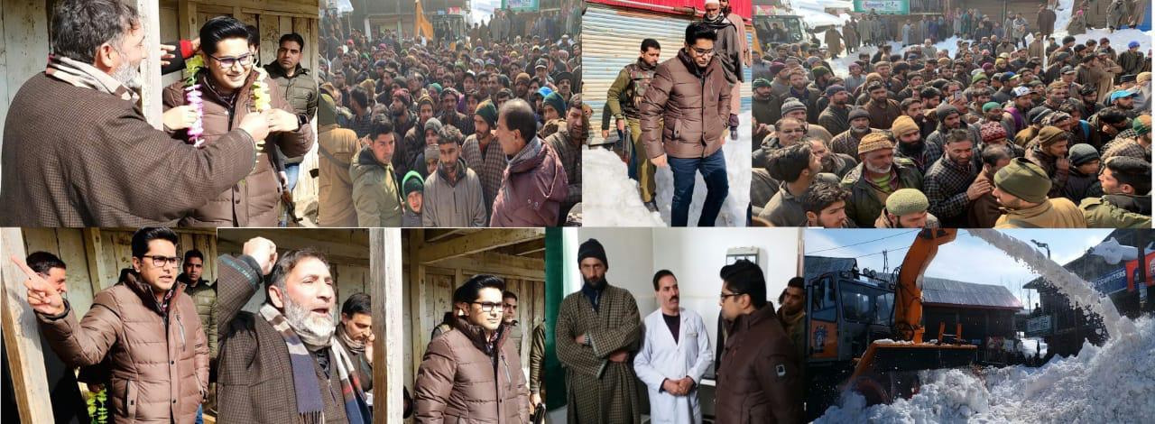 DC Shopian takes stock of essential services, tours hilly areas of district