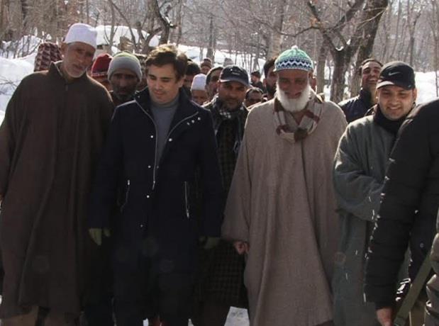 NC delegation visits avalanche affected families of Khag