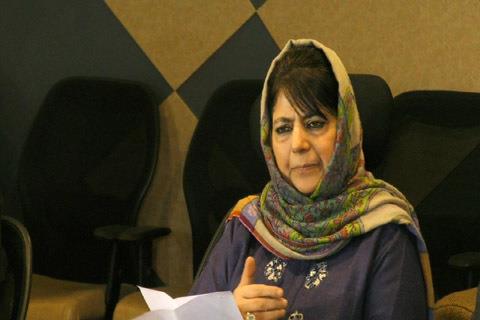 Mehbooba says Governor playing with fire by taking selective decisions