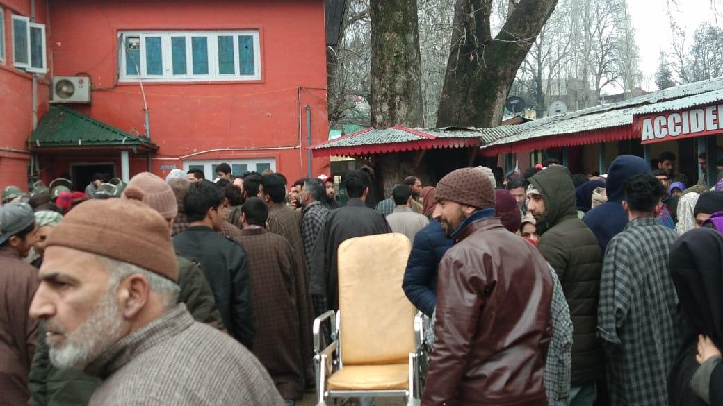 Three months old baby died in Bandipora hospital, family alleges medical negligence