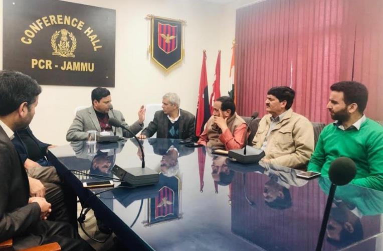 PDP delegation calls on Div Com Jammu, seeks protection of minorities in region