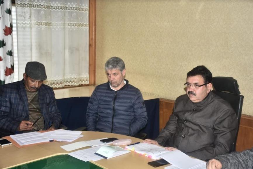 Commissioner SMC reviews finance, accounts, civil works