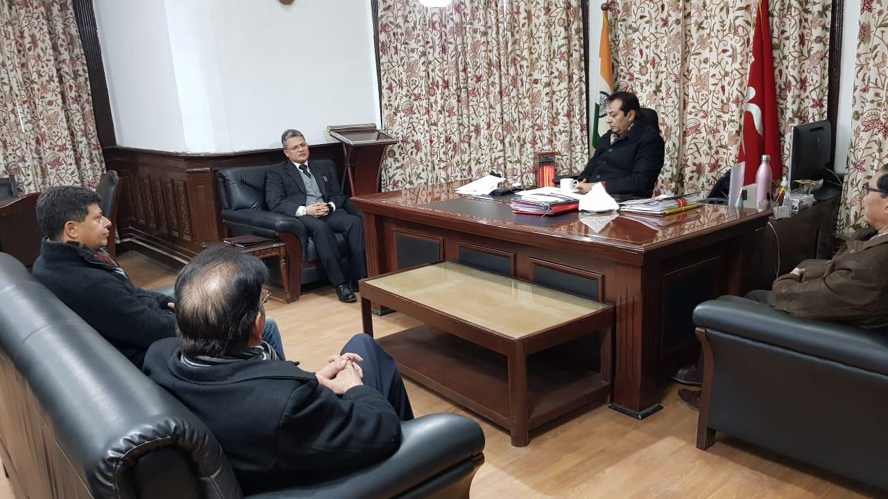 KCCI delegation meets Div Com, discuss issues about prevailing situation in State