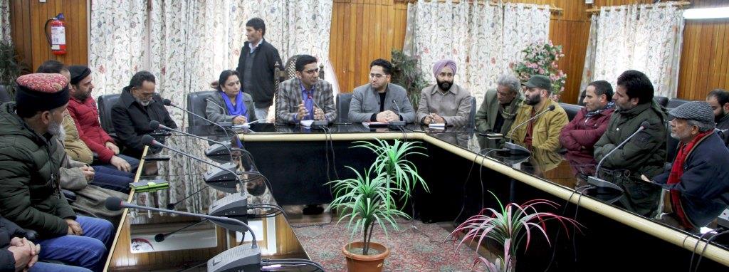 Dr Shahid Iqbal convene introductory meeting with officers