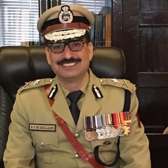 SJM Gillani posted as ADGP Armed J&K