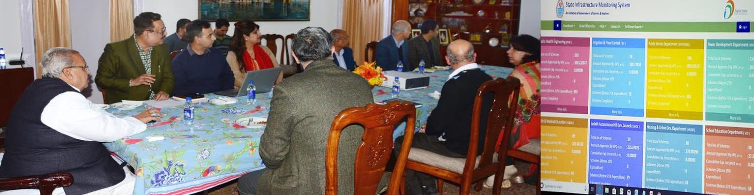 Governor launches ‘State Infrastructure Monitoring System-SIMS’ portal