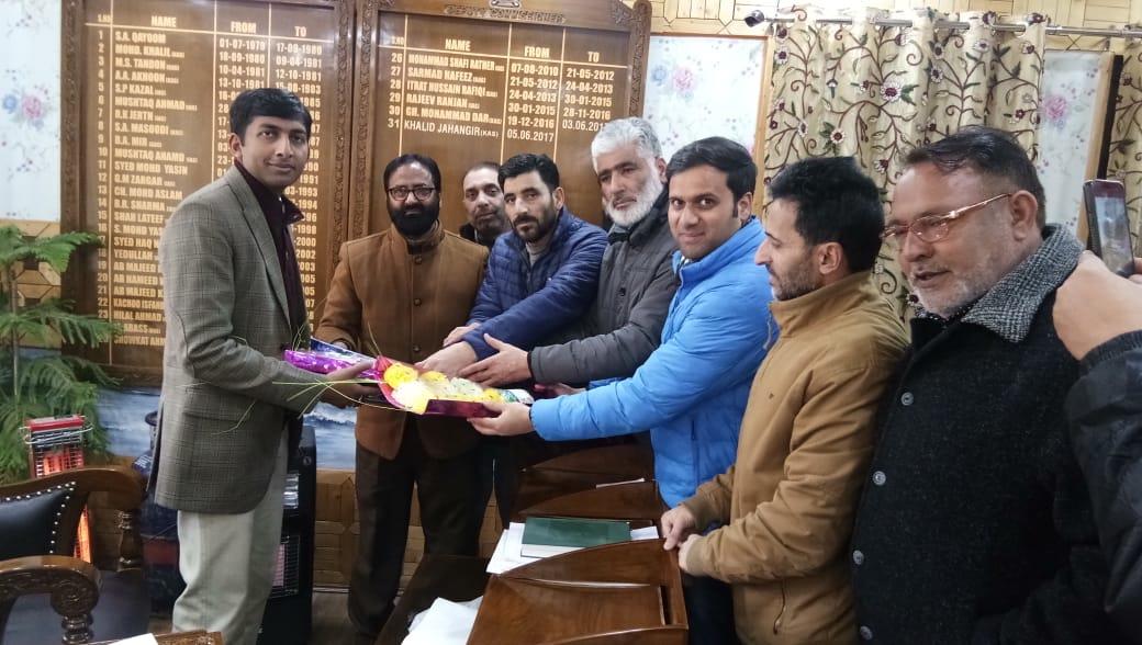 EJAC Kupwara welcomes new Deputy Commissioner