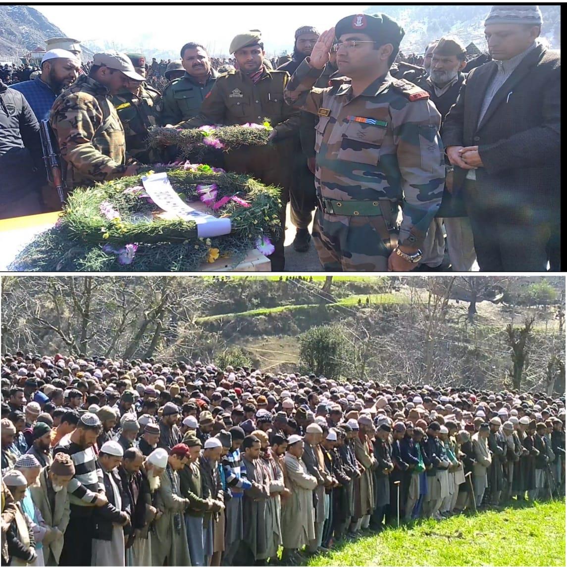 After 4 days, slain cops body finally reaches his native Karnah