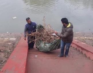 SMC holds week long sanitation drive in collaboration with IEC partners in Raj Bagh Srinagar